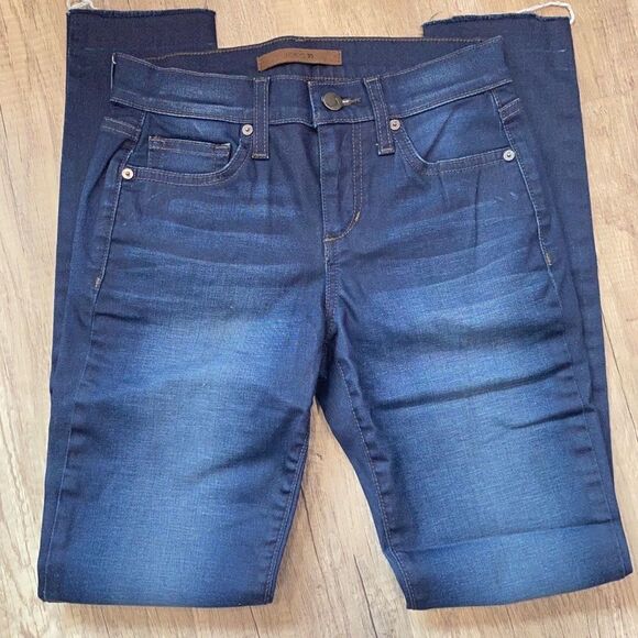 Joe’s Jeans Maria Skinny Ankle Raw Jeans Size 24 - Picture 1 of 14